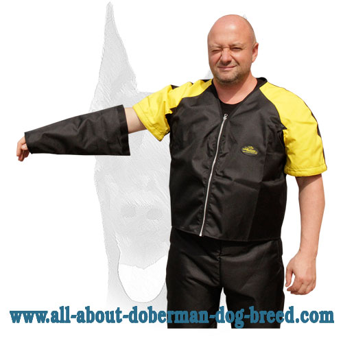 Nylon protection jacket and pants for Doberman training