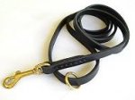 Latigo Leather Dog Lead 1/2inch x 2-6 ft for Doberman