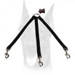 Any weather usage triple coupler for walking three dogs