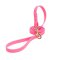 Pink Waterproof Doberman Leash Made of Biothane