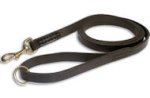 Leather Rescue Leash 3/4 inch on 6 FOOT for Doberman