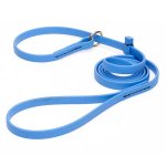 Solid Blue Biothane Doberman Leash and Collar Combo