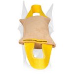 Ultra Leather Dog Tug Toy with 2 handle for Doberman