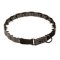 Neck Tech Black Stainless Steel Matt Doberman Prong Collar 24 inch (60 cm)