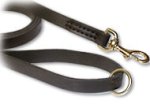6 Foot Leather Snap Lead for Doberman