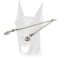 Chrome Plated Steel Doberman Coupler for Walking 2 dogs