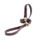 Brown Waterproof Doberman Leash Made of Biothane