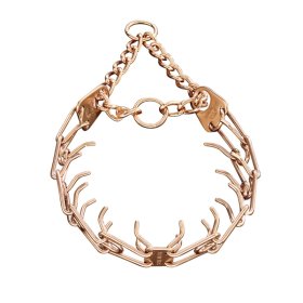 Curogan dog pinch prong collar made in Germany 1/6 inch (3.99 mm)