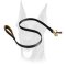Nylon dog leash with support material on the handle for Doberman
