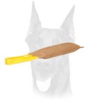 Dog Bite Tug made of Leather with Handle