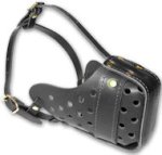 SIMILAR Frabo Leather Muzzle for your Doberman!