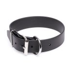 Extra Wide Black Biothane Doberman Collar