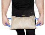 Buy Jute Bite Pillow - 3 handle bite tug for puppy and young dog