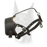 Stop Dog Barking Special Design Muzzle for Doberman