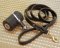 Leather Braided Obedience Lead for DOBERMAN walking and tracking