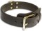 Heavy Duty leather Dog Collar for Doberman