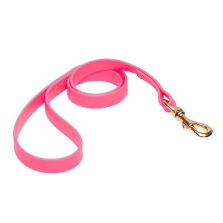 Pink Waterproof Doberman Leash Made of Biothane