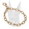 Fur saver Doberman choke collar for training and walking 1/9 inch (3 mm)