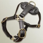 Genuine Leather Dog Harness for Doberman
