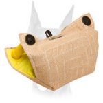 Jute Doberman puppy bite developer for effective training