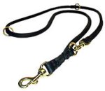 Round - Rolled Leather Dog Leash/Leash for dog training - 1/5"
