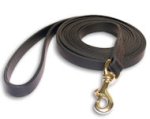 Width 2 cm leather dog leash 6FT