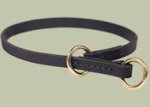 Leather Choke Collar for Doberman-Silent Collar