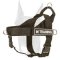 Nylon Doberman harness with ID-patches