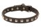 Perfect leather Doberman collar for training and walking