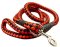 5 foot Round Nylon Leash With Brass Snap for Doberman