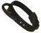 Latigo Leather Agitation Dog Collar With Handle for Doberman