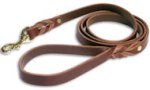 Heavy Duty Harness Leather Lead for Doberman