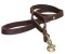 Fashion Double Handle Leather Dog Leash 3/4 inch on 5 FT
