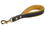 Leather Dog Lead Hand Loop for Doberman