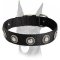 Exquisite design nylon collar with silver conchos