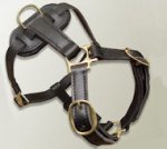 Leather No Choke Dog Harness for Doberman