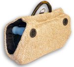 Training Puppy and Young Doberman Bite Builder made of Jute