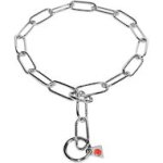 Stainless Steel Fur Saver - herm sprenger chain dog collar 1/6 inch (4.0 mm)