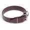 Extra Wide Brown Biothane Doberman Collar