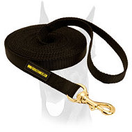 Nylon dog leash for training and tracking Nylon dog leash for training and tracking