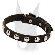 Original style studded leather Doberman collar