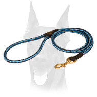 Cord nylon dog leash for Doberman