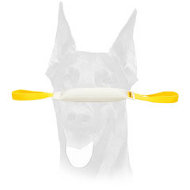 Fire Hose Doberman bite tug with two strong handles