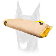 Puppy sleeve made of strong yet safe for puppy training for Doberman