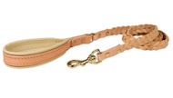 Leather 4 Foot Leash for Doberman