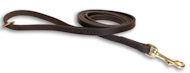 BUY Leather Belt Leash - 1/2 wide leash for DOBERMAN