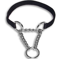 All Weather Choke Nylon Martingale Doberman Collar 4/5 inch (20 mm) width nylon strap All Weather Choke Nylon Martingale Doberman Collar 4/5 inch (20 mm) width nylon strap
