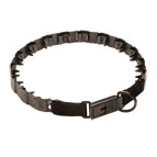 Neck Tech Black Stainless Steel Doberman Collar 19 inch (48 cm) Neck Tech Black Stainless Steel Doberman Collar 19 inch (48 cm)