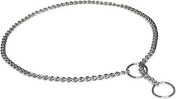 Chain Show Dog Choke Collar 1/25 inch (1 mm) for Doberman Chain Show Dog Choke Collar 1/25 inch (1 mm) for Doberman