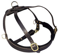 Similar Latigo Leather H-Style Dog Harness for Doberman